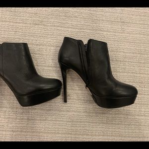 Aldo size 9.5 stiletto platform booties